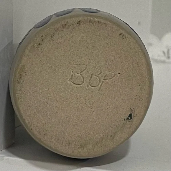 Vintage Beaumont Brothers Pottery BBP Small Salt Glazed Jar Crock Vase Stoneware - Picture 7 of 7